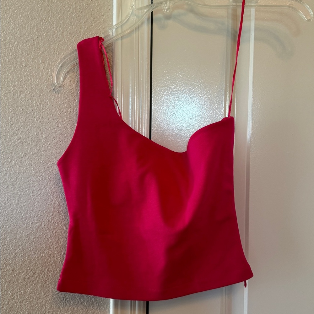 Zara one shoulder top